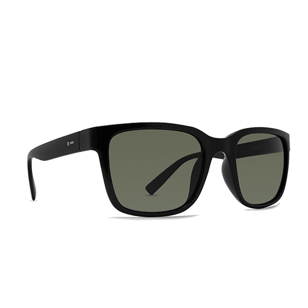 Dot Dash Kiddoh Sunglasses Black Gloss Vintage Grey BKV