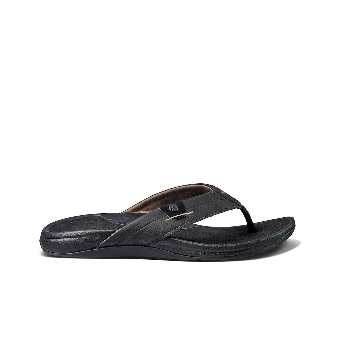 Reef Pacific Mens Sandal Black-Brown 12