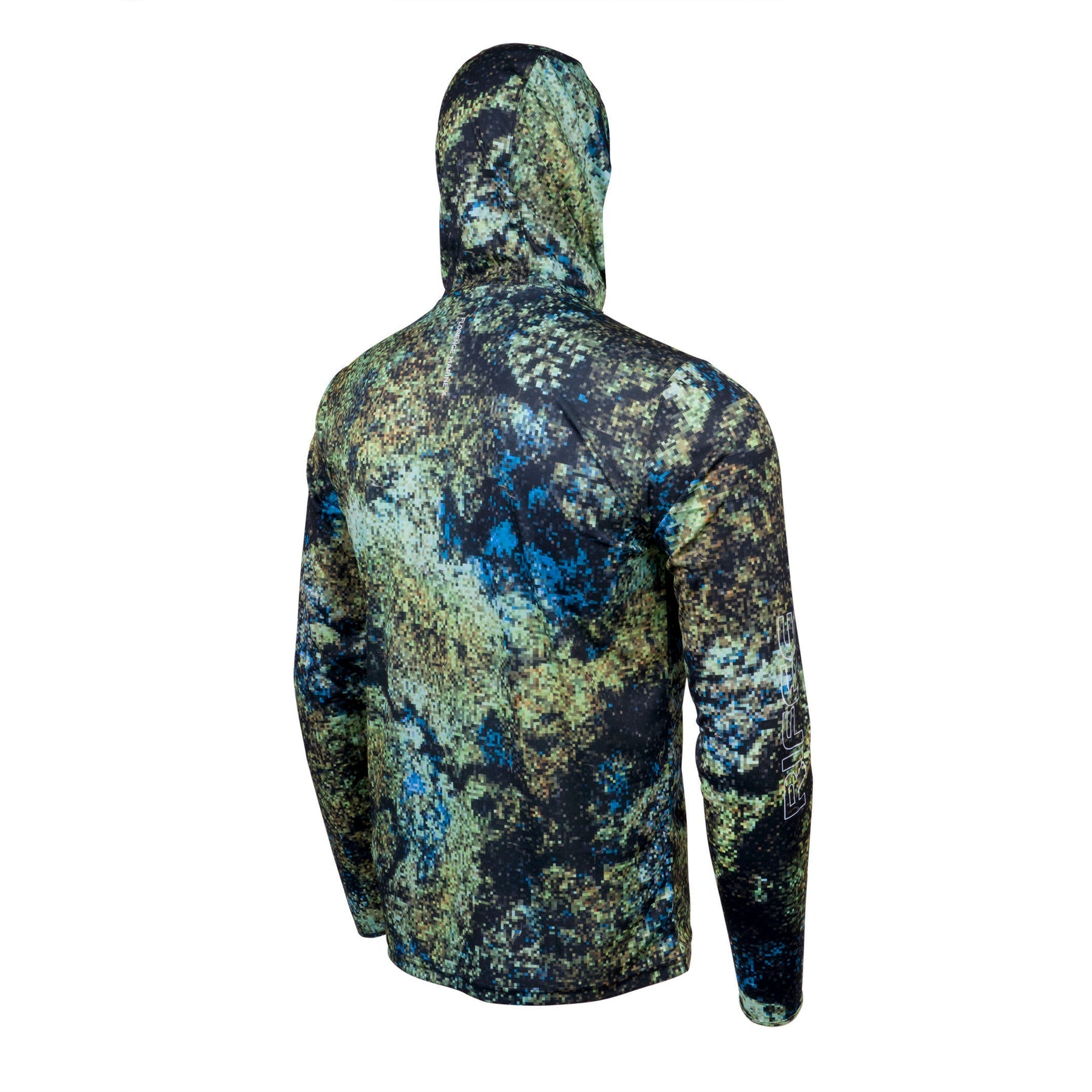 Florence Marine X Riffe Digi-Tek Long Sleeve UPF Shirt Multi M
