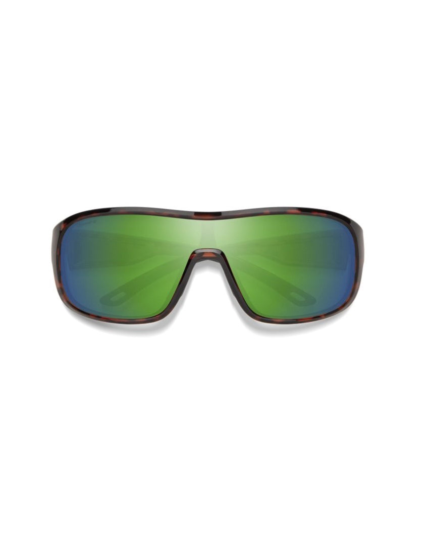 Smith Spinner Polarized Sunglasses Tortoise Green Mirror