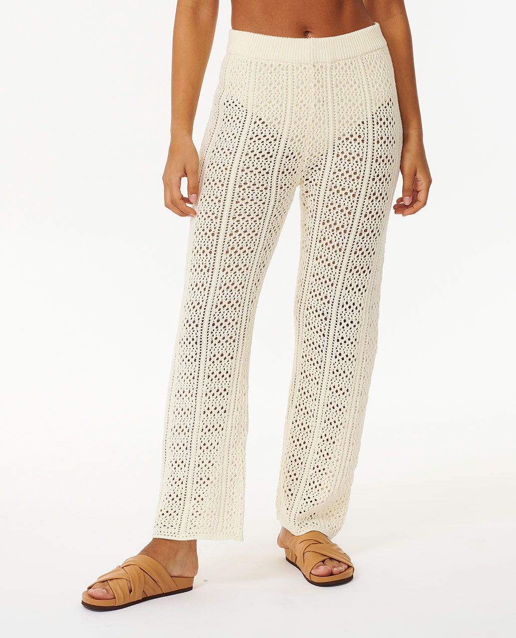 Rip Curl Pacific Dreams Crochet Pant 0031-NATURAL M