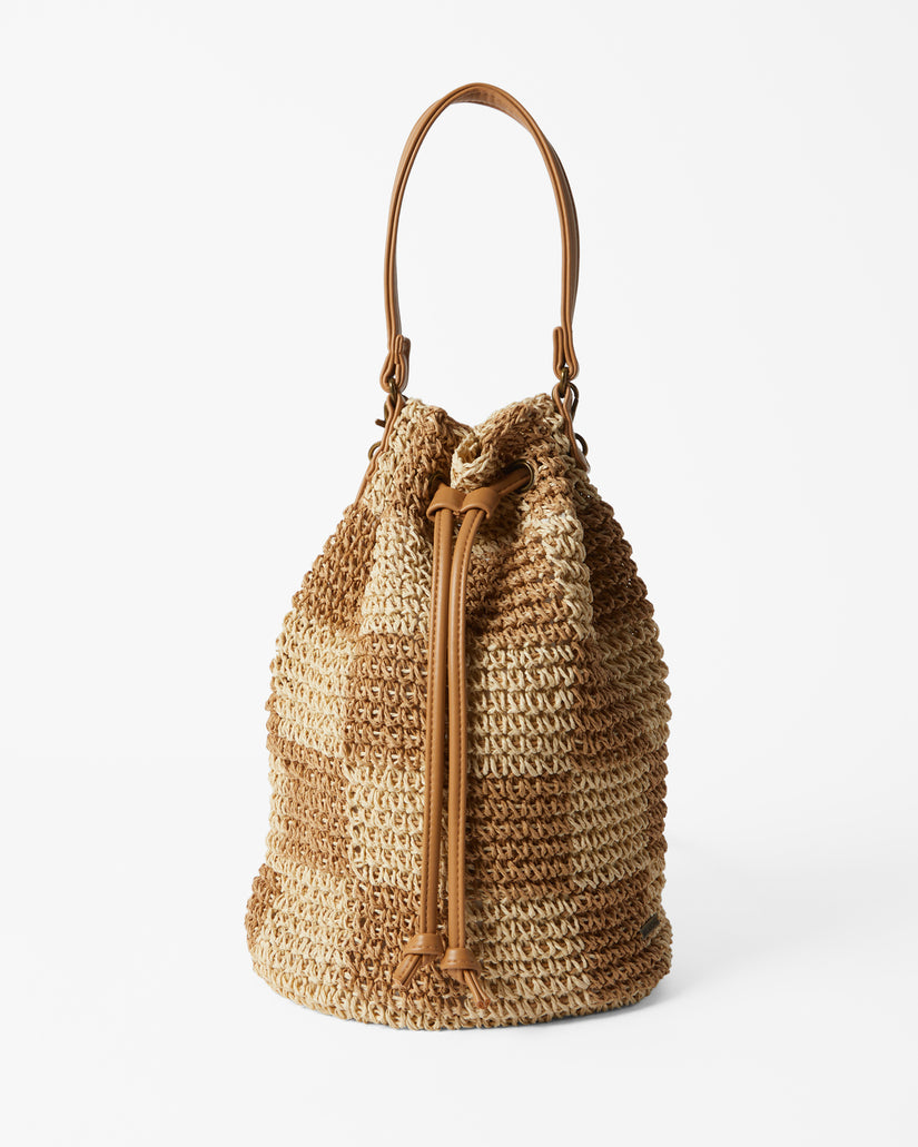 Billabong Travel More Straw Purse NAT OS
