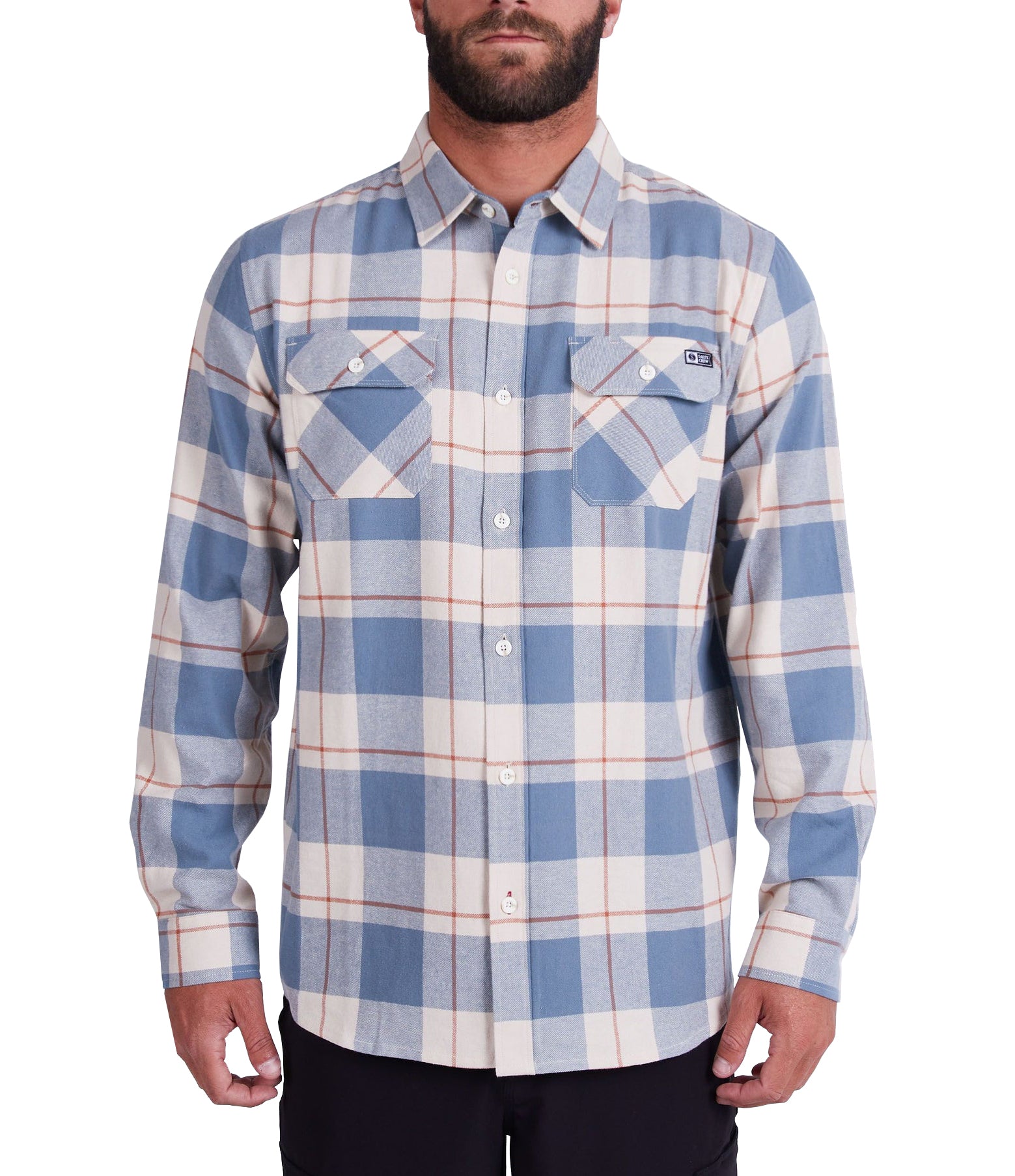 Salty Crew First Light Flannel  Natural M