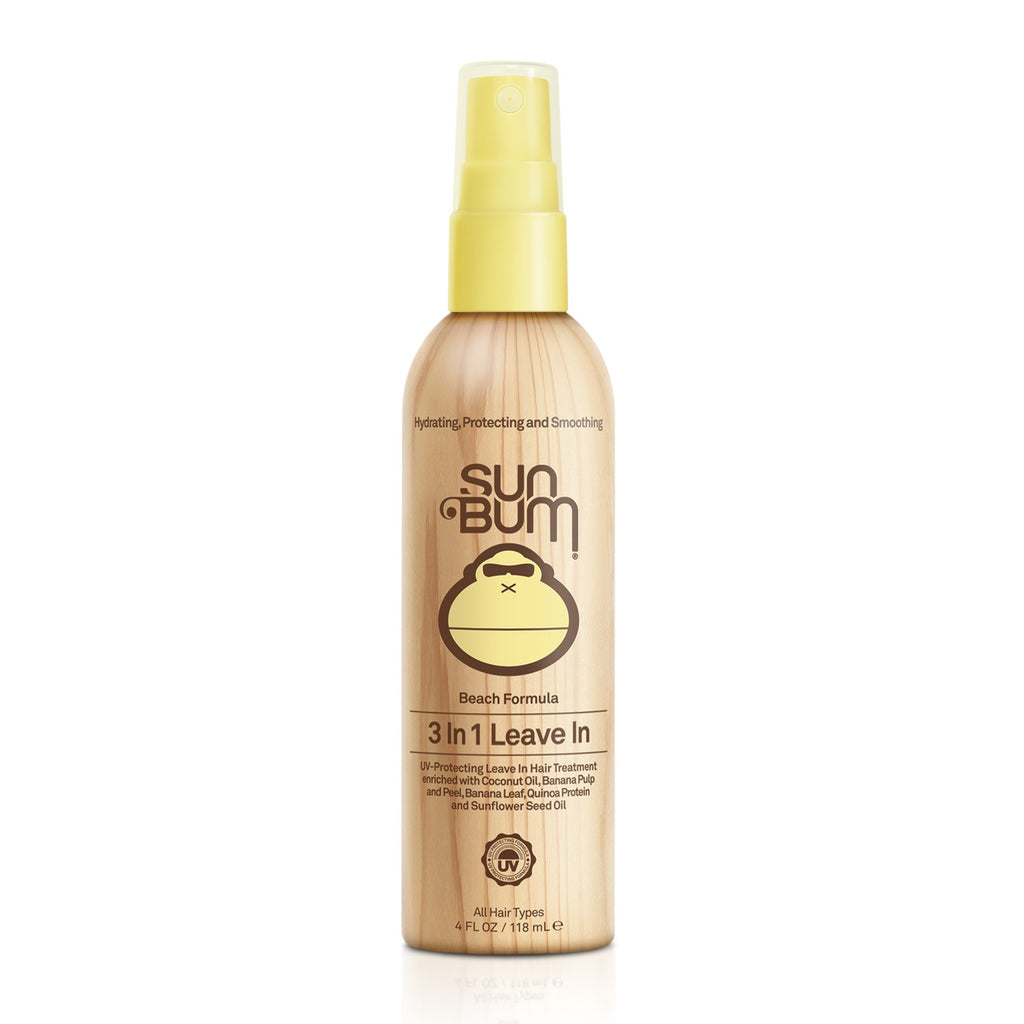 Sun Bum Beach Formula 3 in 1 Leave-In Hair Conditioner Spray 4 fl oz