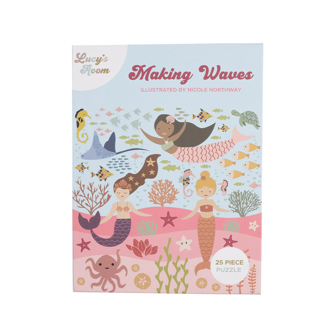 Emerson Lucy's Room Puzzle Making Waves Mermaid