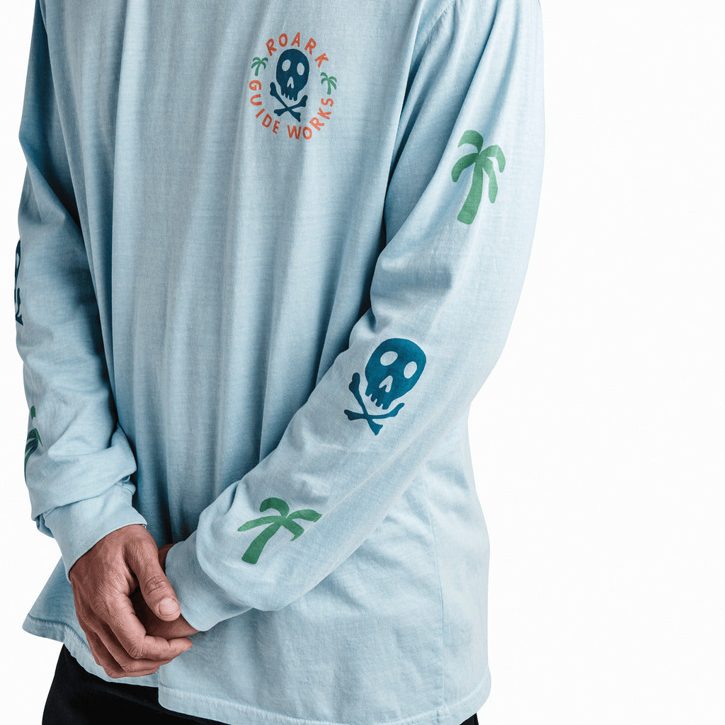 Roark Guideworks Skull LS Tee LBL M