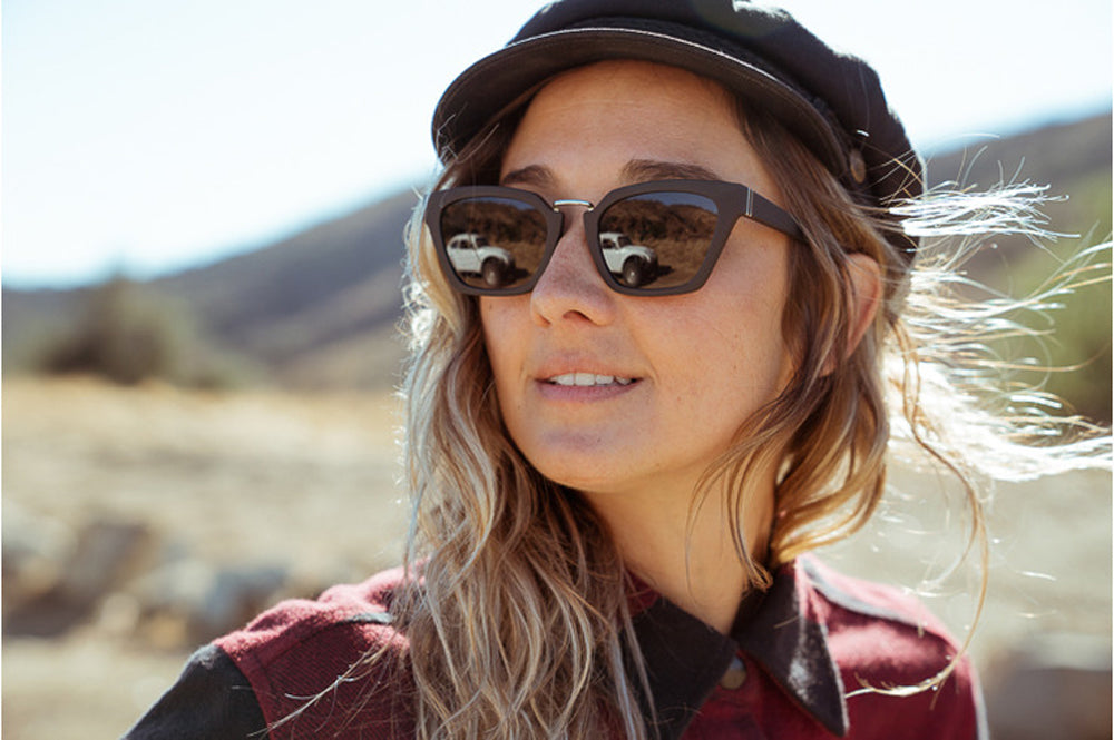 Von Zipper Jinx Sunglasses BlackSatin Grey