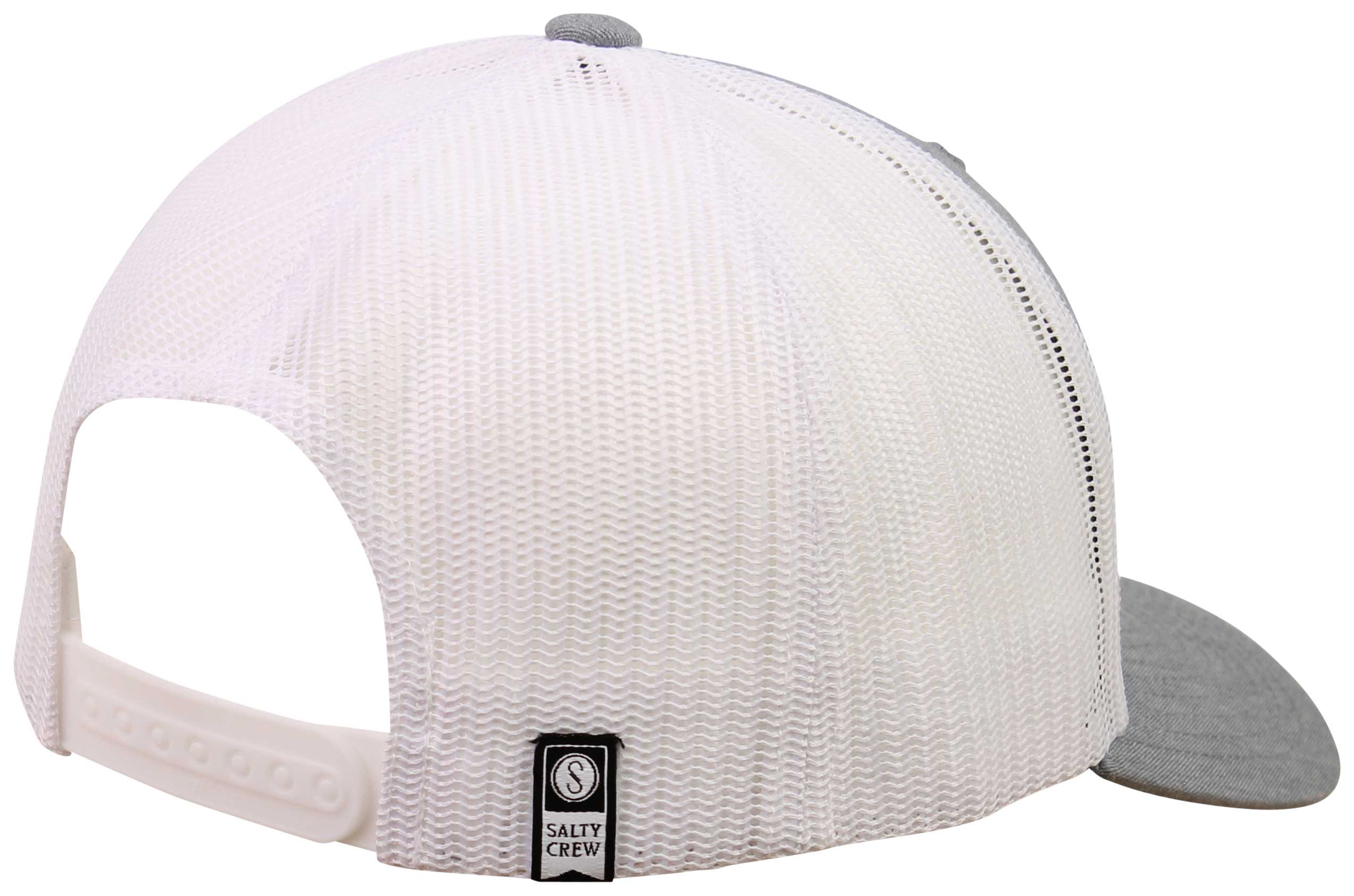 Salty Crew Bruce Retro Trucker Hat HeatherGrey/White OS