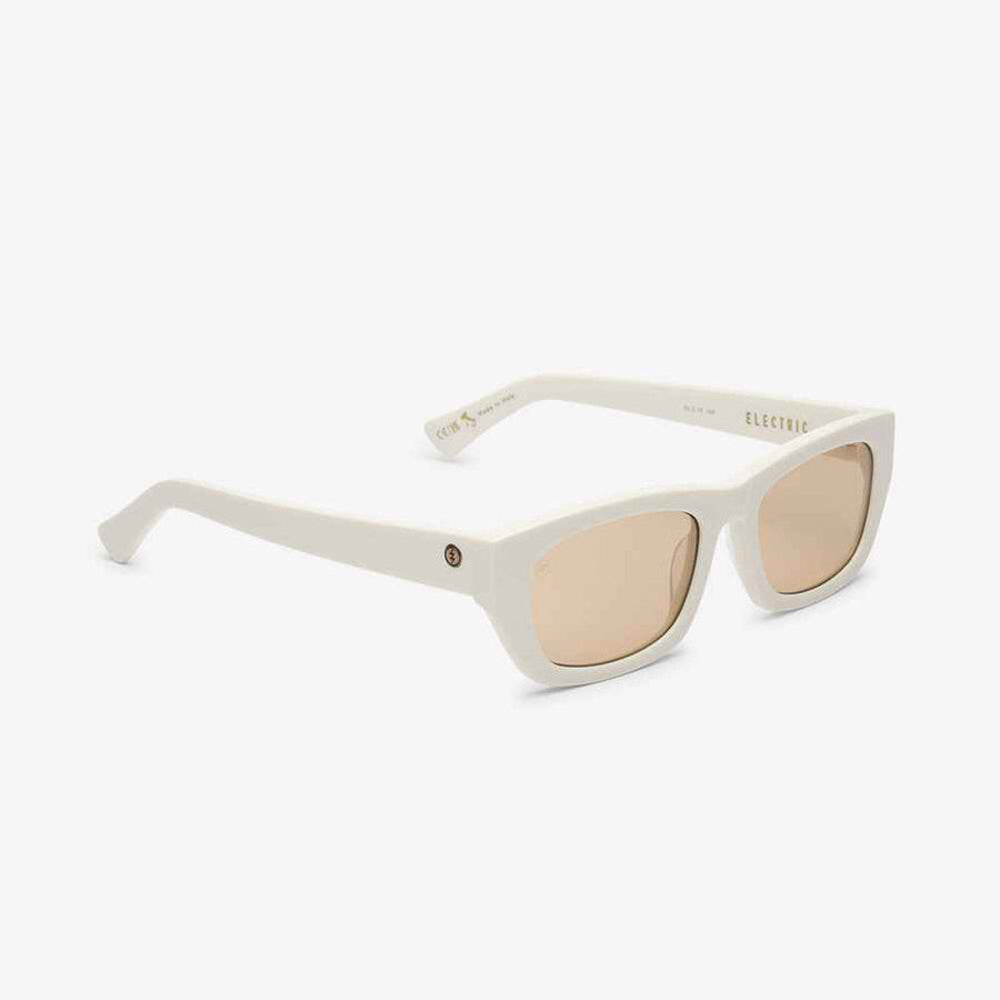 Electric Catania Sunglasses Ivory/Amber