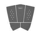 Future Fins Seafury Fish Grid 5-Piece Flat Traction Pad Grey
