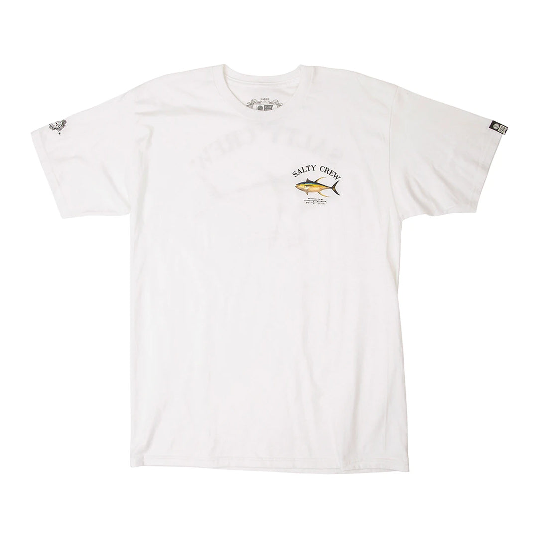 Salty Crew Ahi Mount SS Tee White L