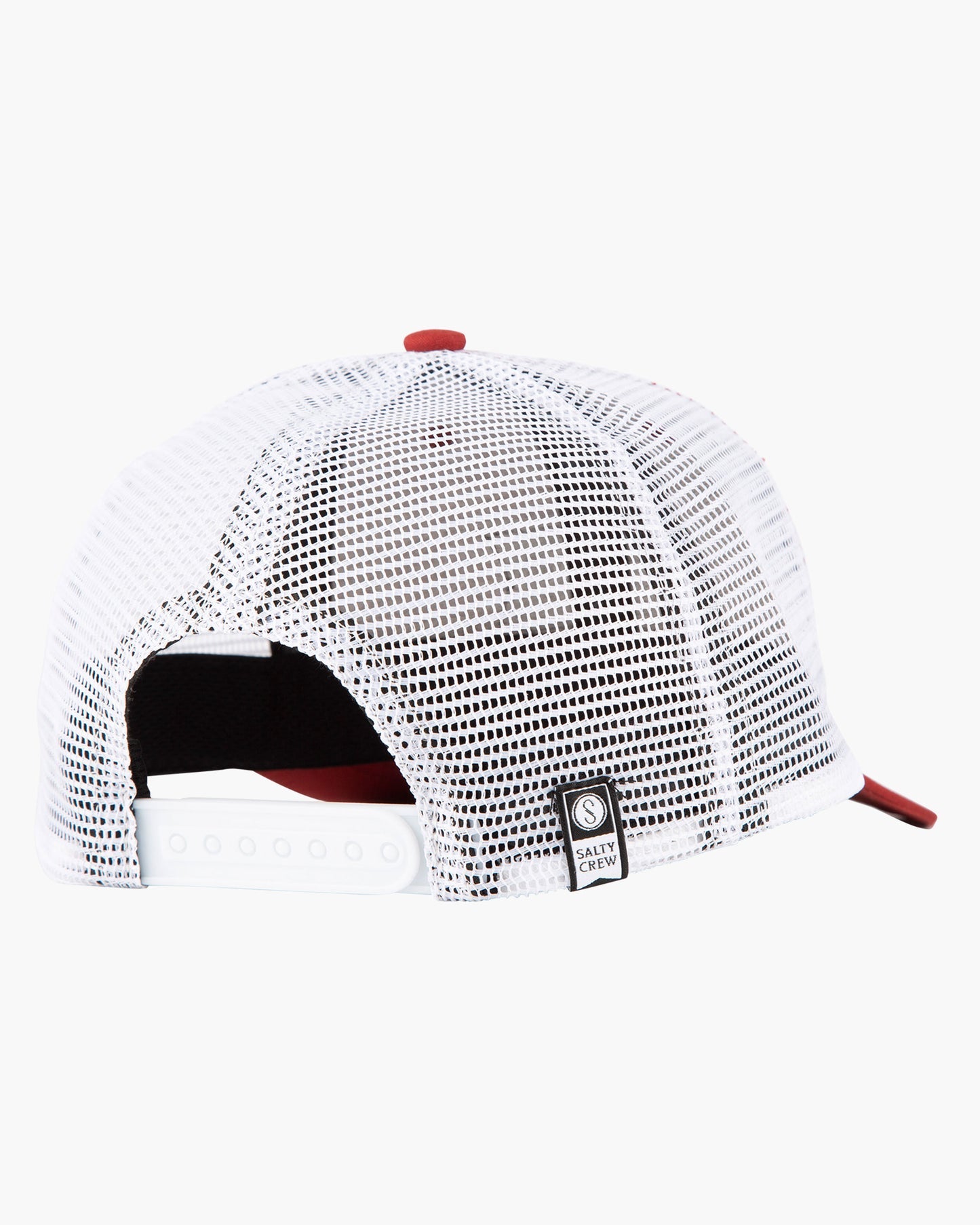 Salty Crew Pinnacle Boys Retro Trucker Hat Rust/White One size