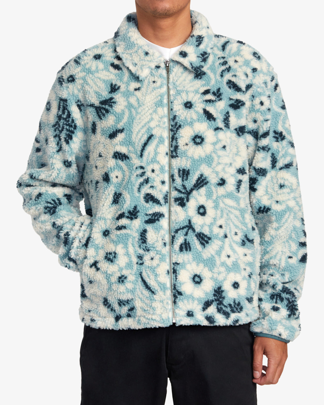 RVCA Groove Sherpa Jacket BPG0 L