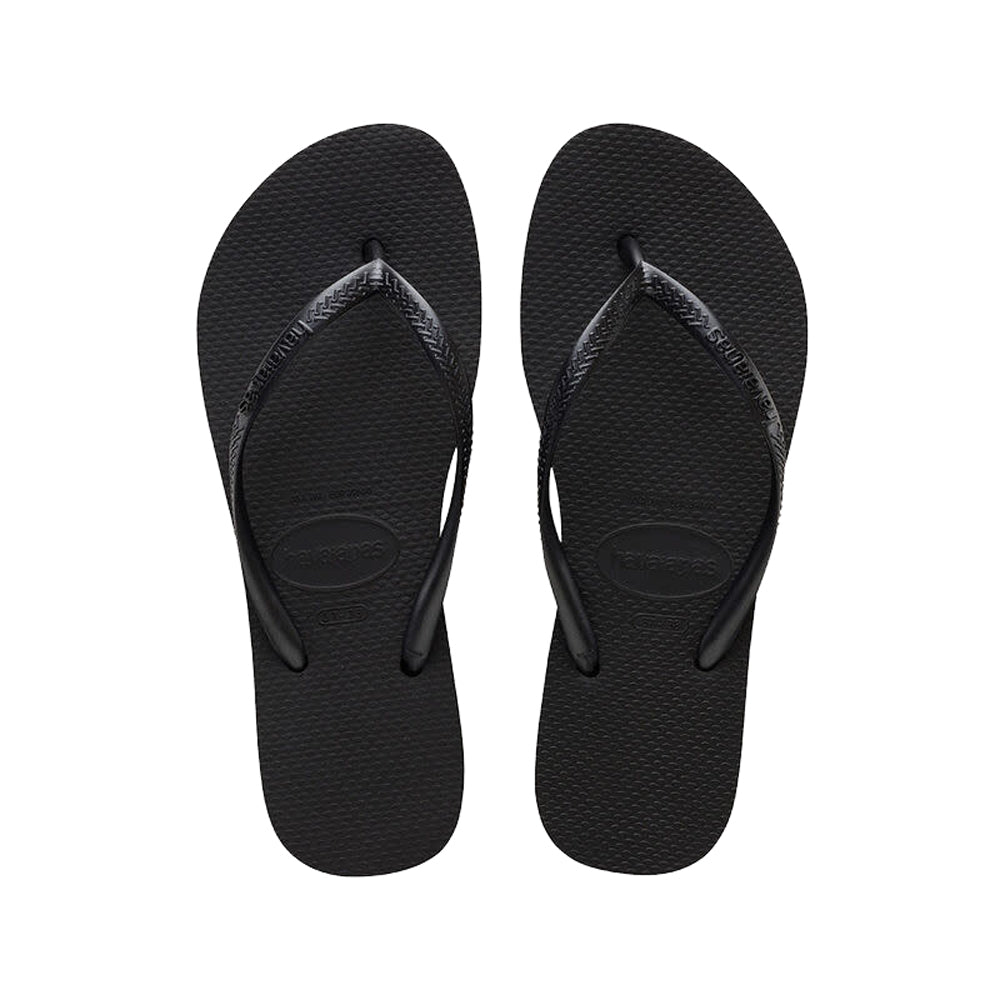 Havaianas Slim Flatform Womens Sandal 0090-Black 9