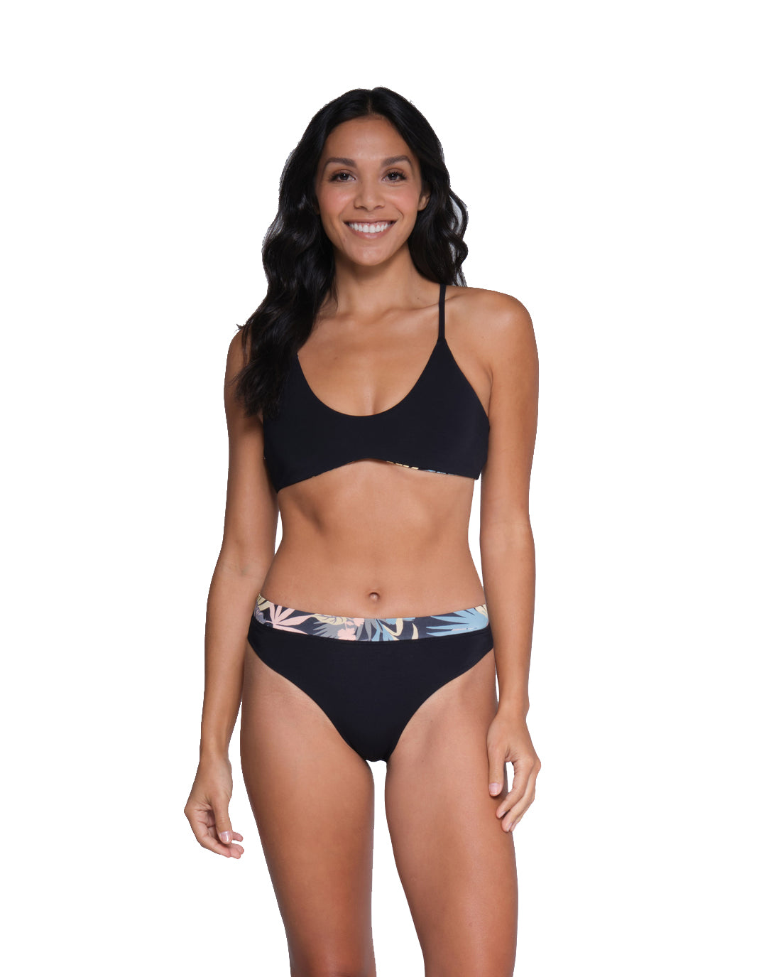 Salty Crew Tandem Reversible Bottom BLK S