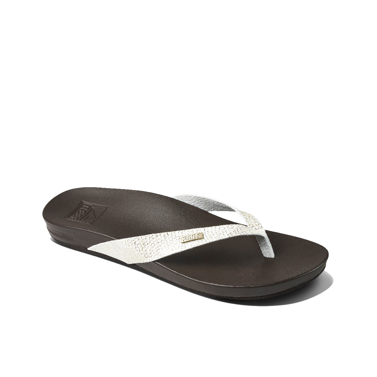 Reef Cushion Court Womens Sandal Brown Sassy 6