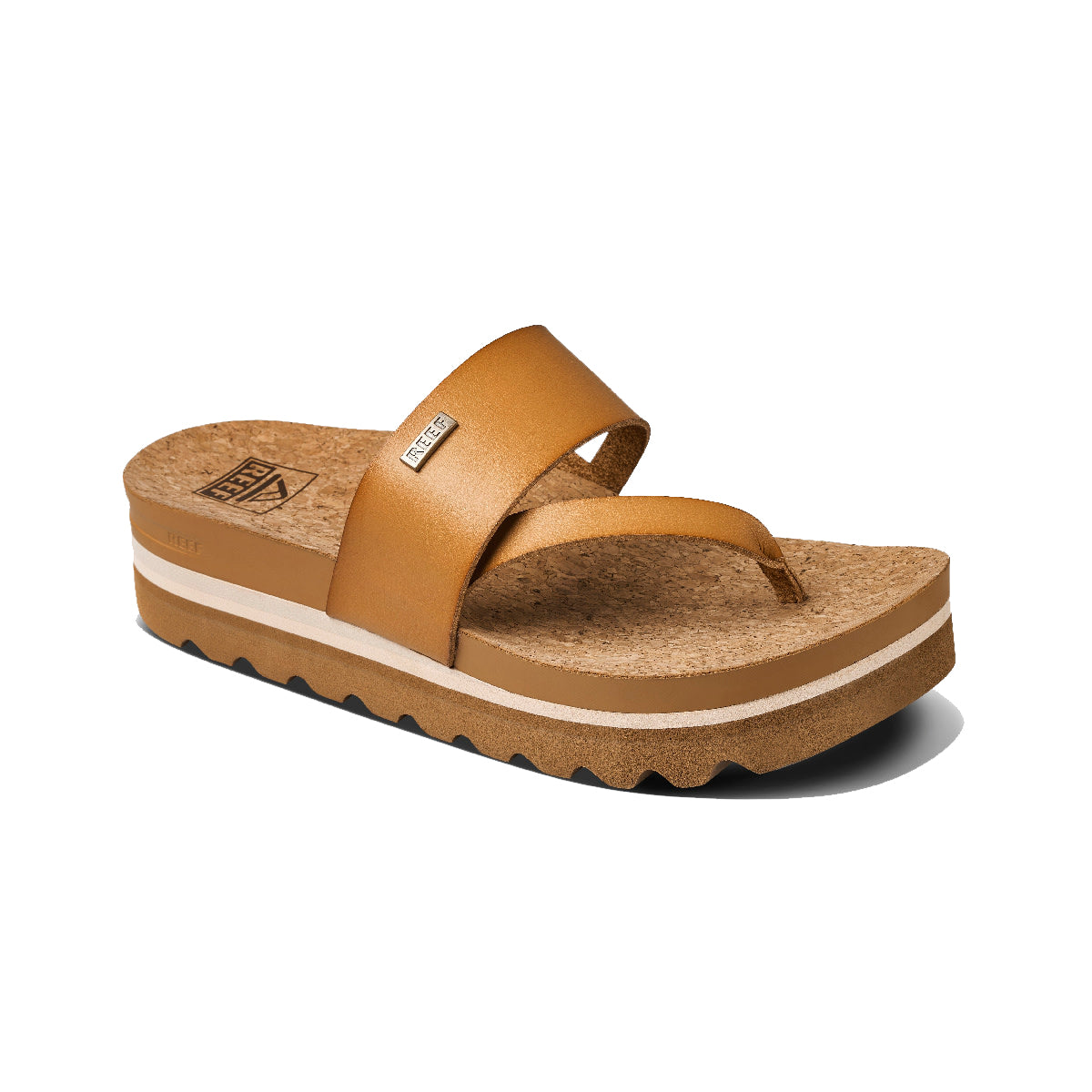 Reef Cushion Sol Hi Womens Sandal Natural 6