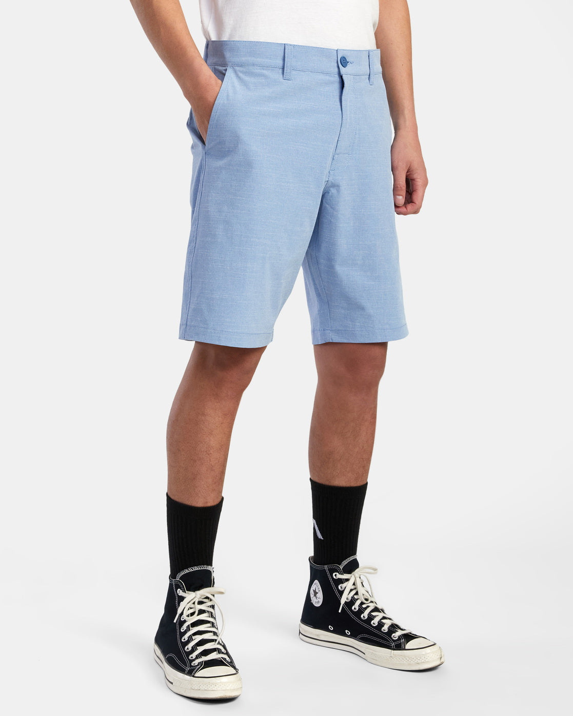 RVCA Balance Hybrid Short NBL-Nautical Blue 38