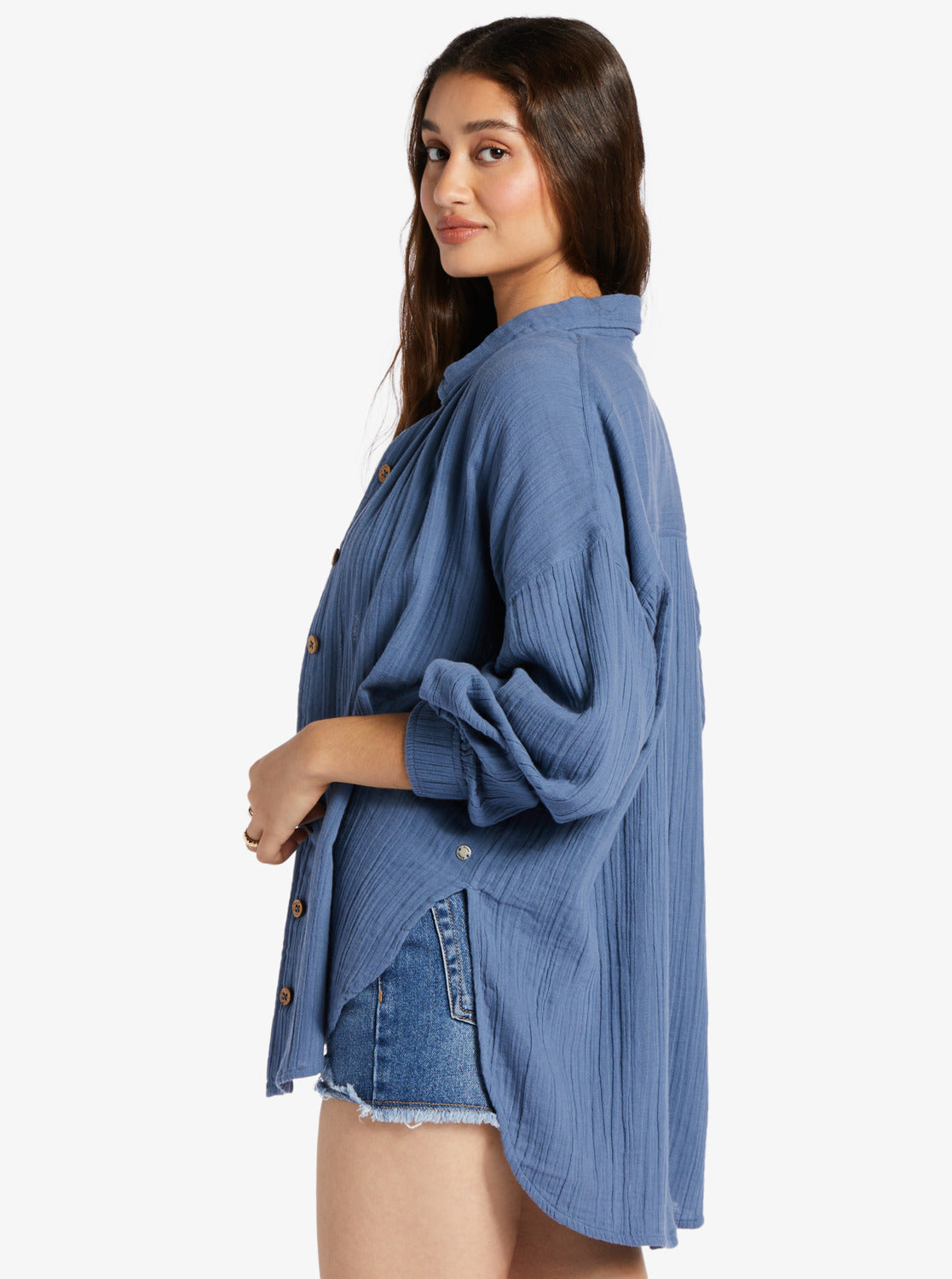 Roxy Mellow Morning Woven Top BNGO XL