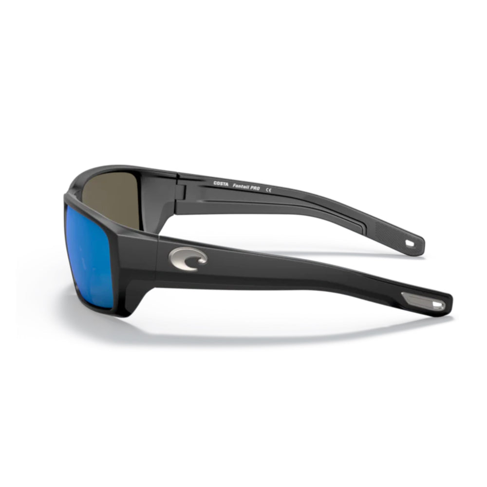 Costa Del Mar Fantail Pro Sunglasses MatteBlack BlueMirror 580G