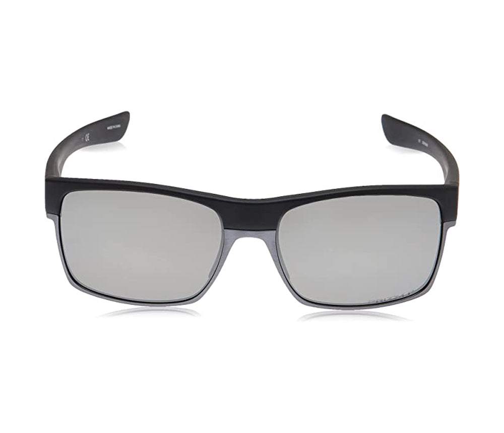Oakley TwoFace Polarized Sunglasses Grey/Black Prizm Black Square