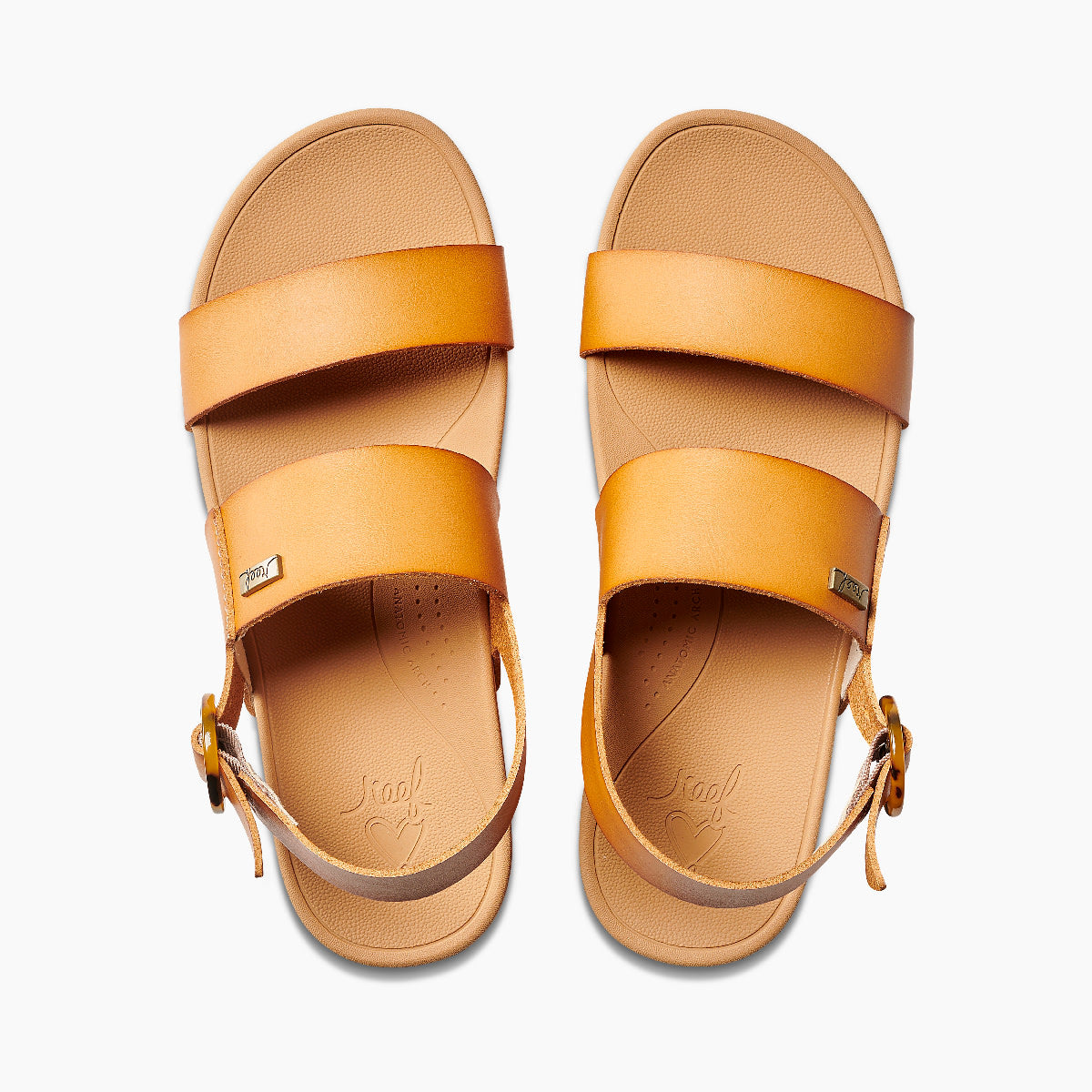 Reef Vista Hi Buckle Womens Sandal Natural 10
