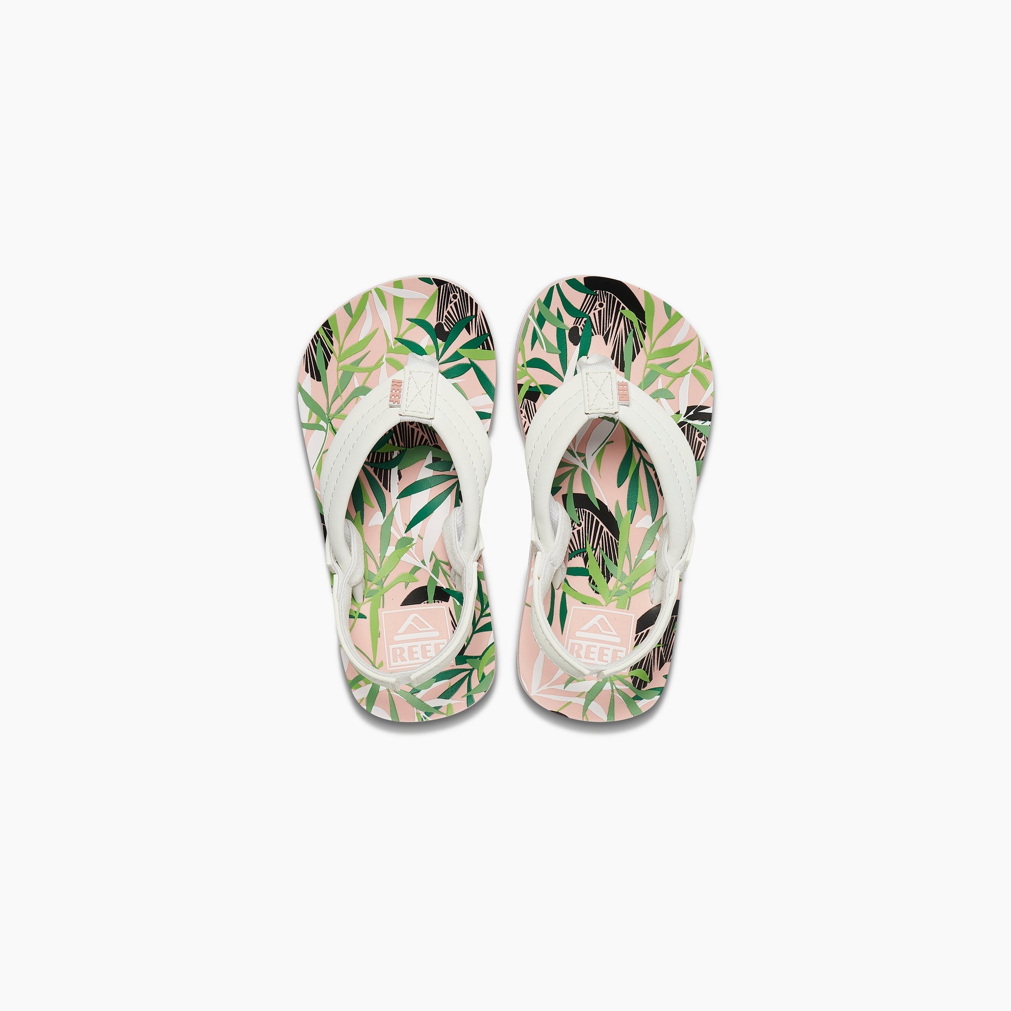 Reef Little Ahi Girls Sandal Zebra 10 C