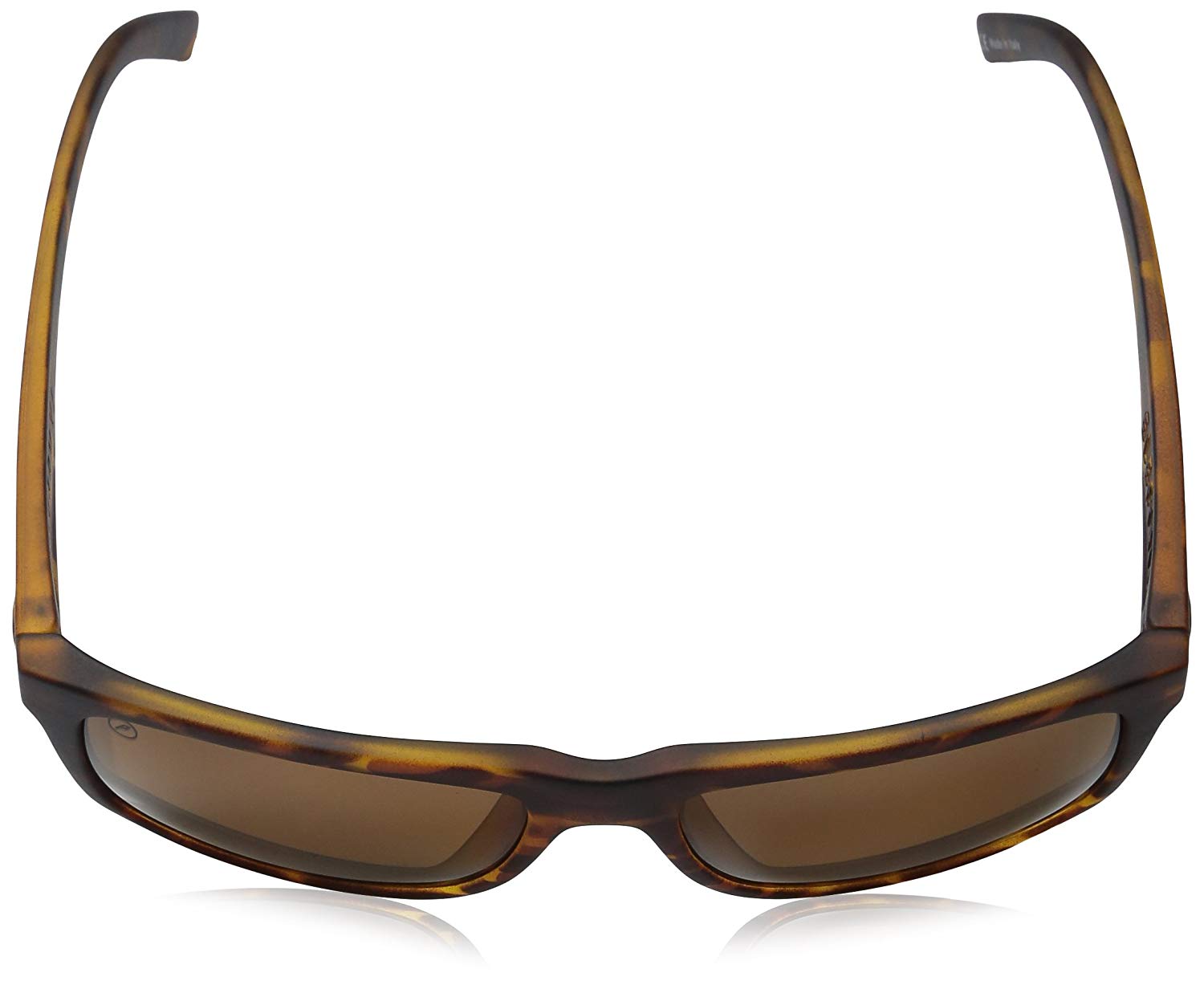 Electric Swingarm XL Polarized Sunglasses Matte-Tort Ohm-Bronze Square