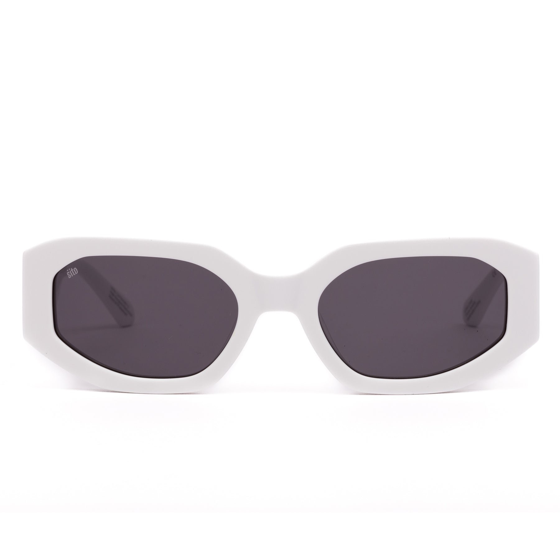 sito Juicy Polarized Sunglasses White IronGrey
