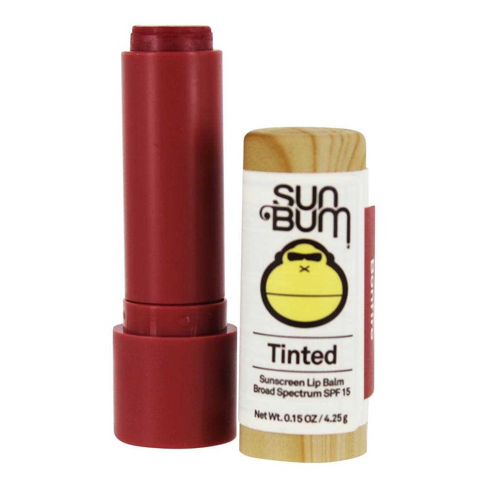Sun Bum Tinted Sunscreen SPF15 Lip Balm Bonfire 0.15