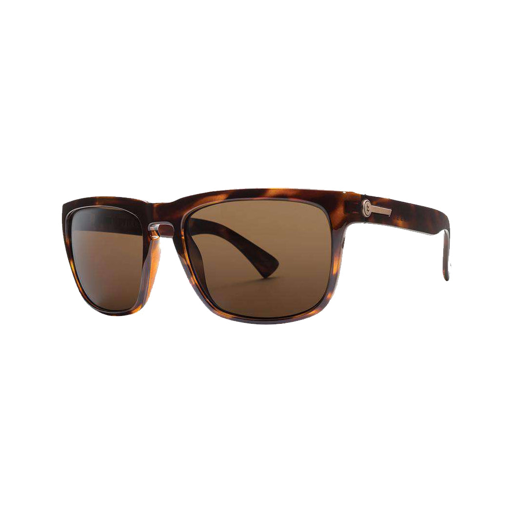 Electric Knoxville Polarized Sunglasses Gloss Tort Ohm Bronze Square