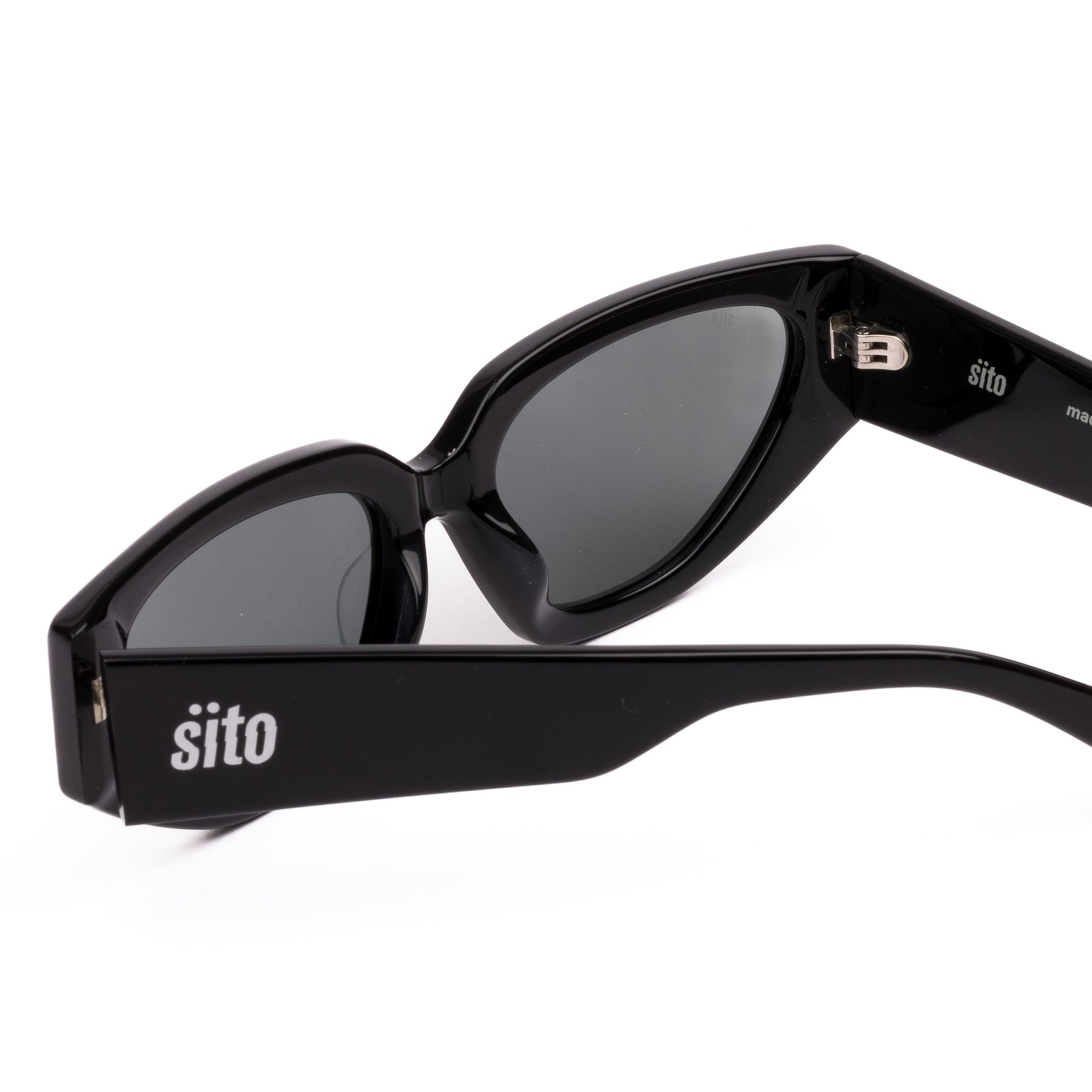 Sito Axis Polarized Sunglasses Black IronGrey