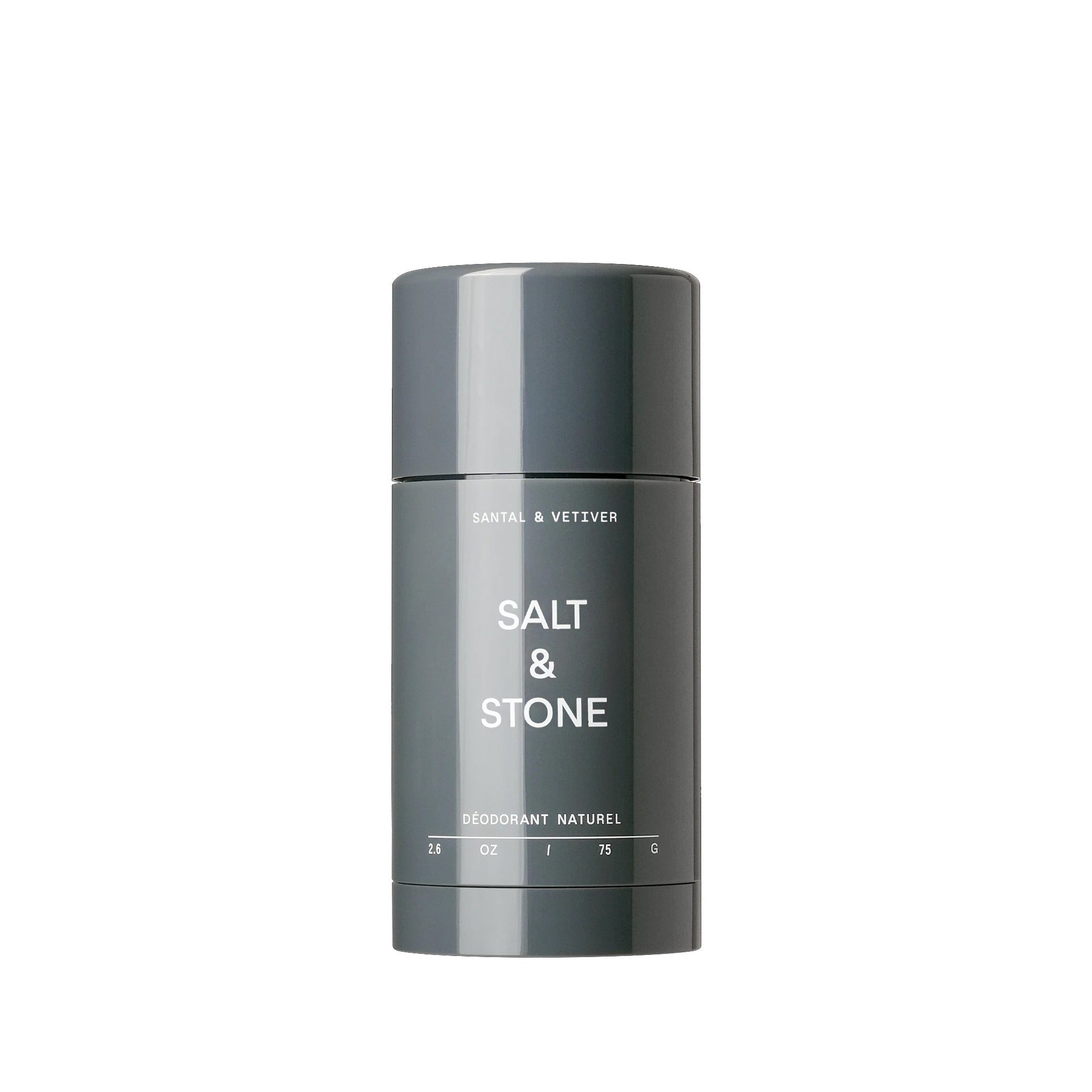 Salt & Stone Natural Deodorant Vetiver-Lemongrass-Sandalwood 3.3oz