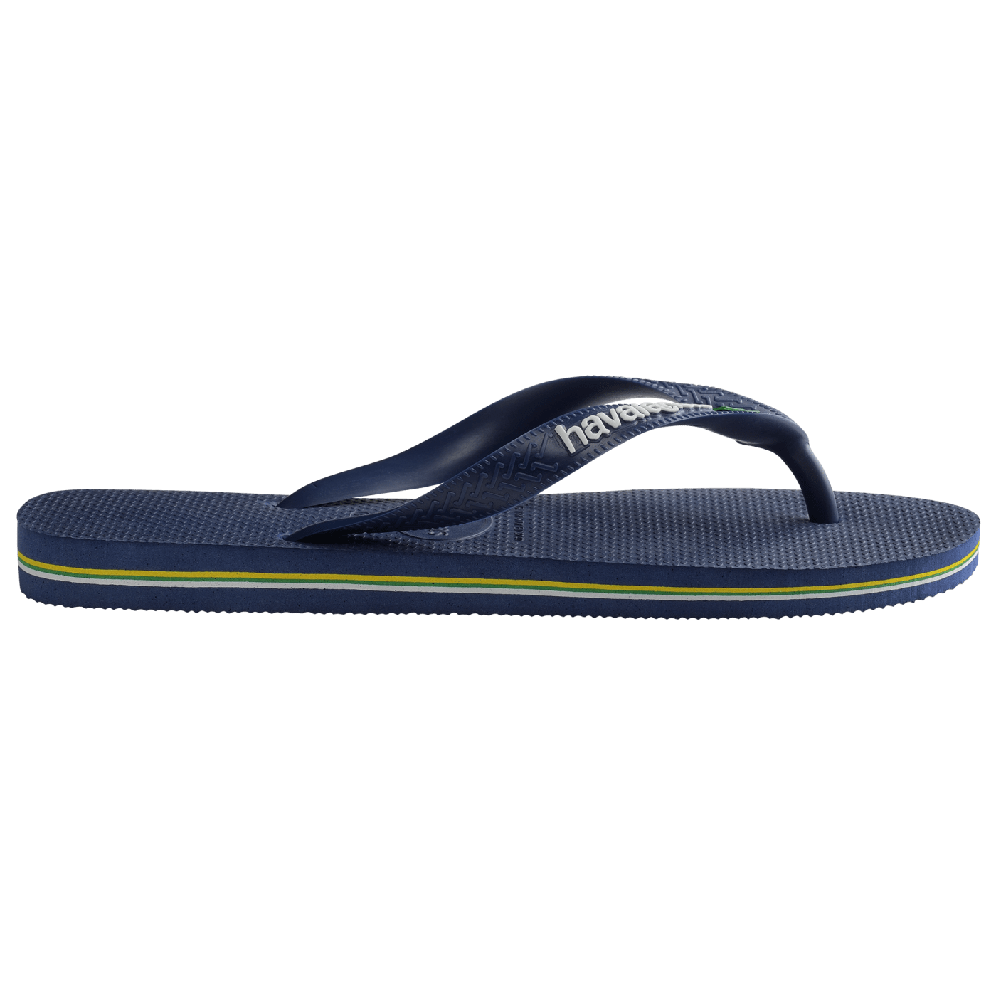 Havaianas Brazil Logo Boys Sandal 0555-Navy Blue 10 C