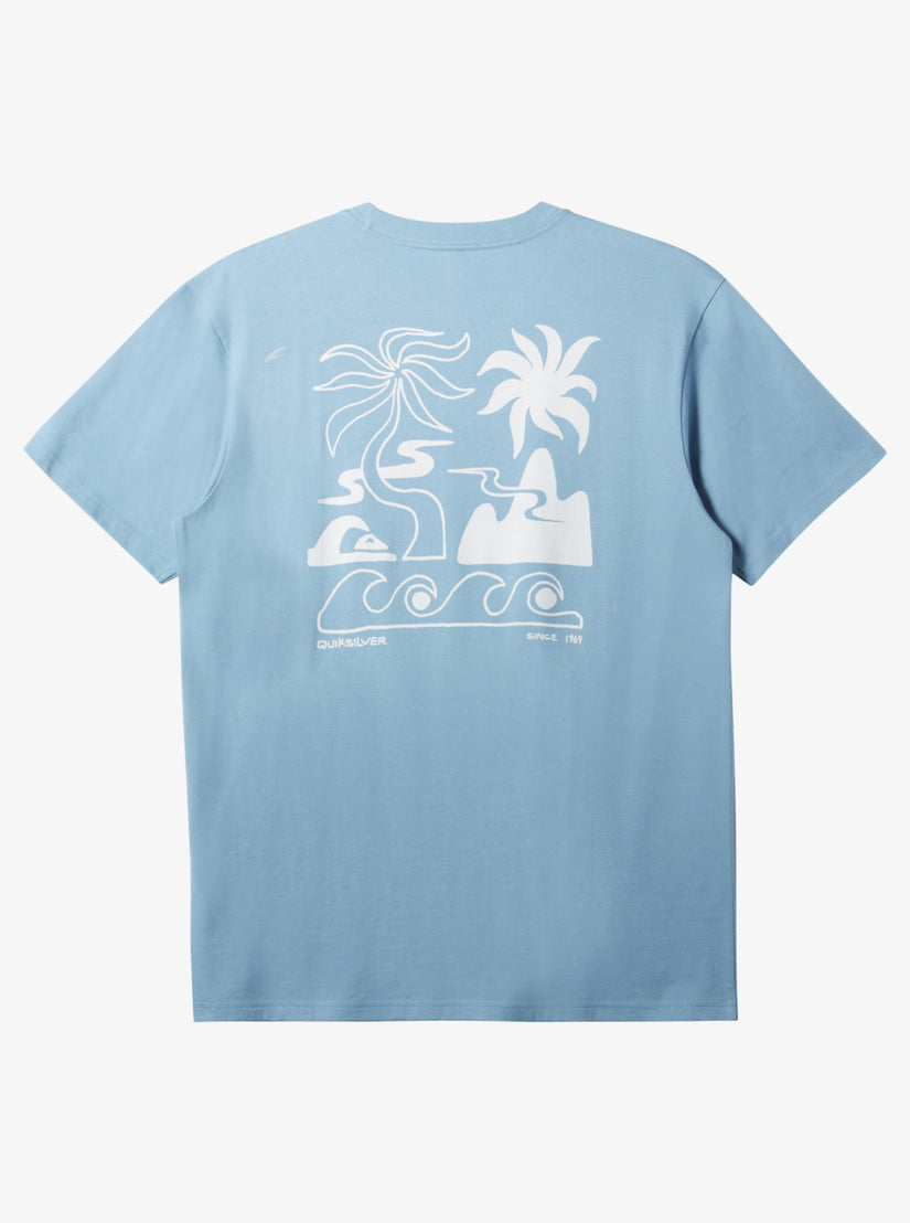 Quiksilver Tropical Breeze SS Tee BKQ0 XL