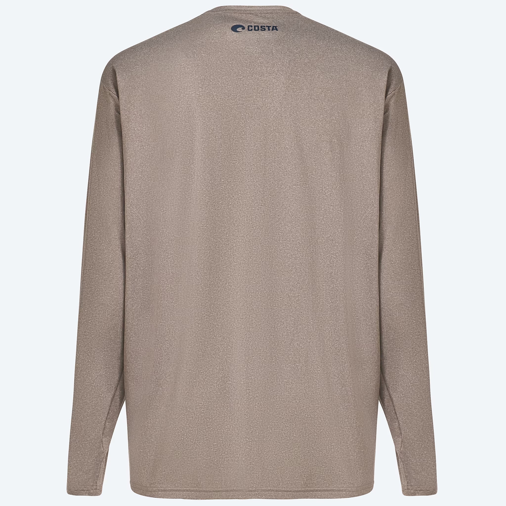 Costa Del Mar Voyage Performance Long Sleeve Tee StormGreyHeather s