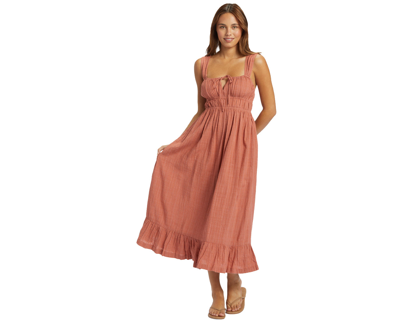 Roxy Paradise Winds Maxi Dress MMS0 L