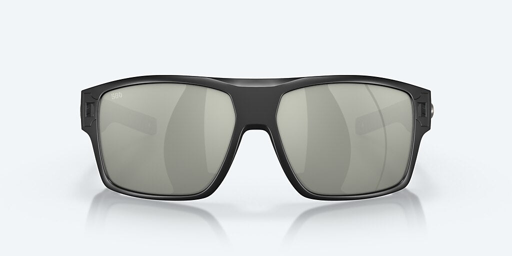Costa Del Mar Diego Gray Silver Mirror 580G Matte Black