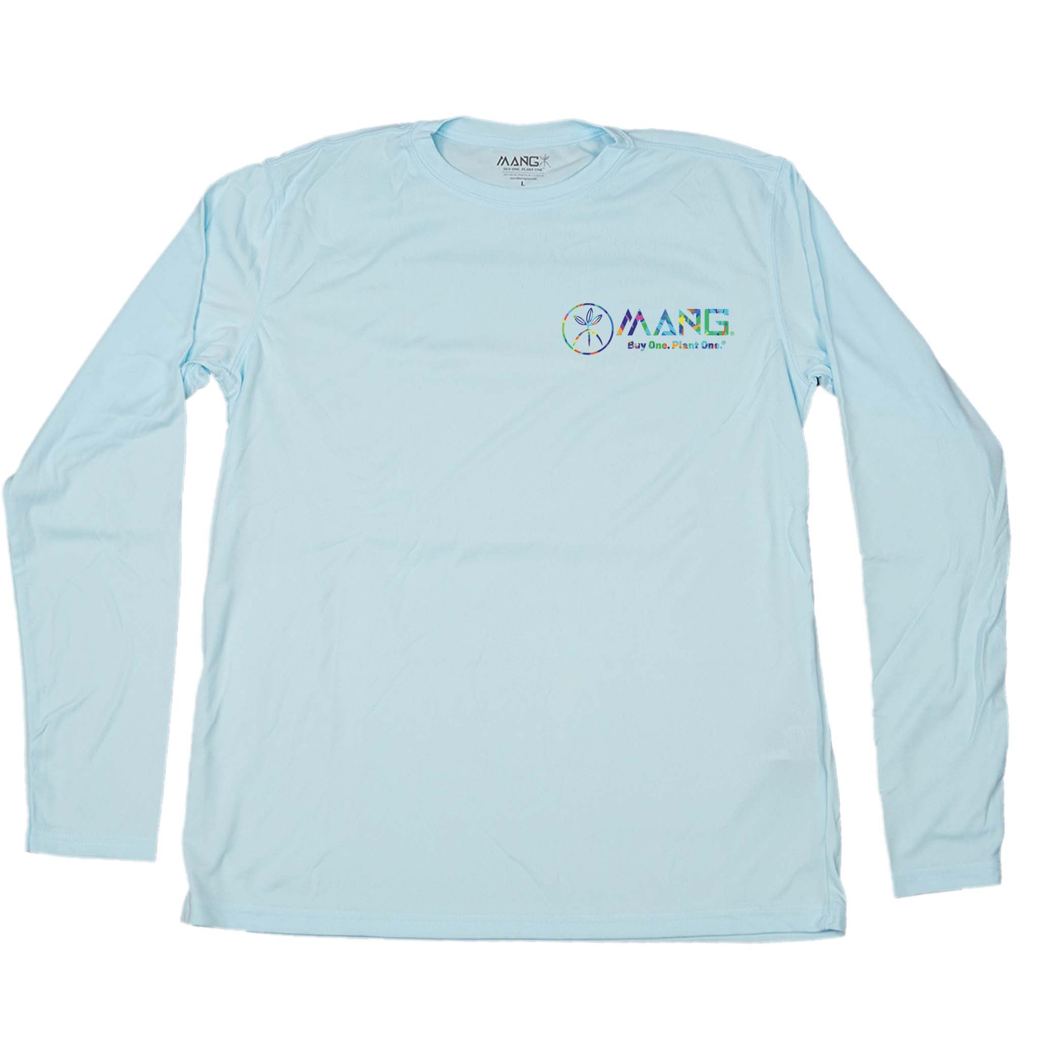 Mang Mens Performance LS Lycra DazeRays ArcticBlue XXL