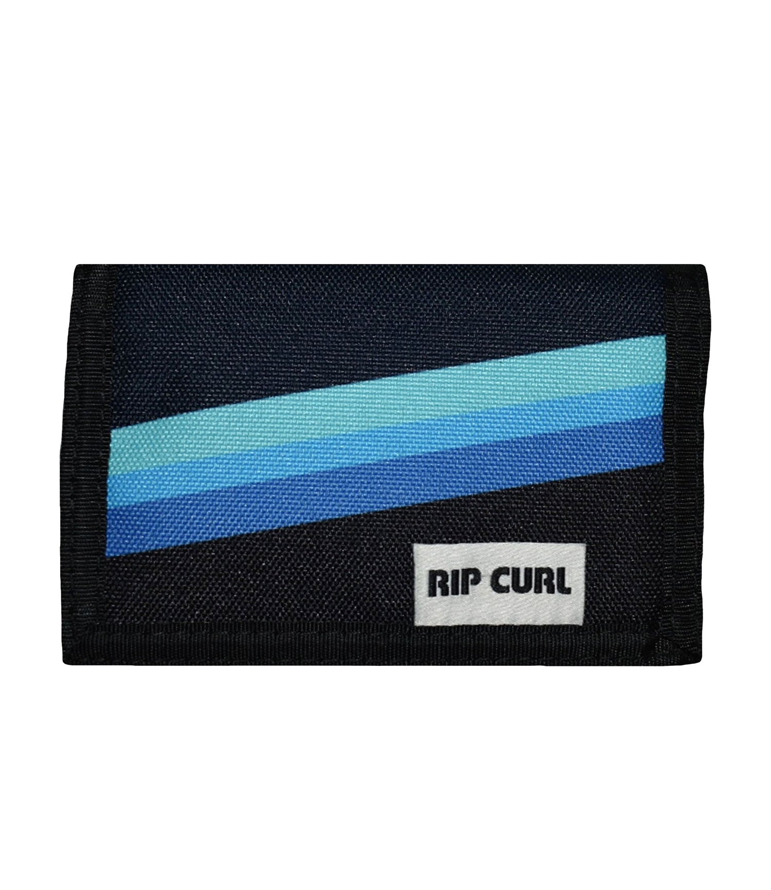 Rip Curl Surf Revival Velcro Wallet 0107-BLACK/BLUE 1SZ