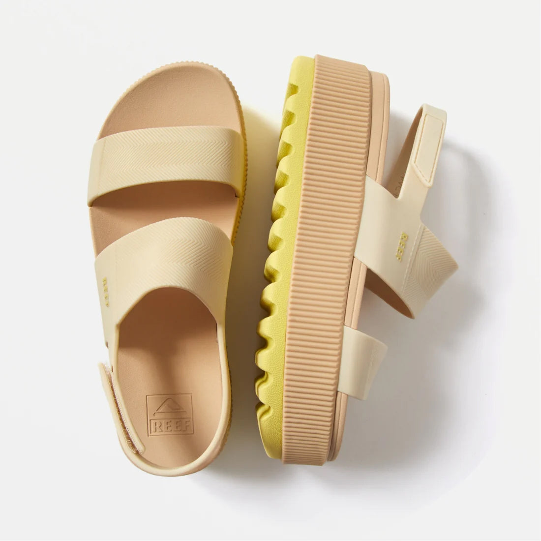 Reef Water Vista Higher Womens Sandal Sand Lime 7
