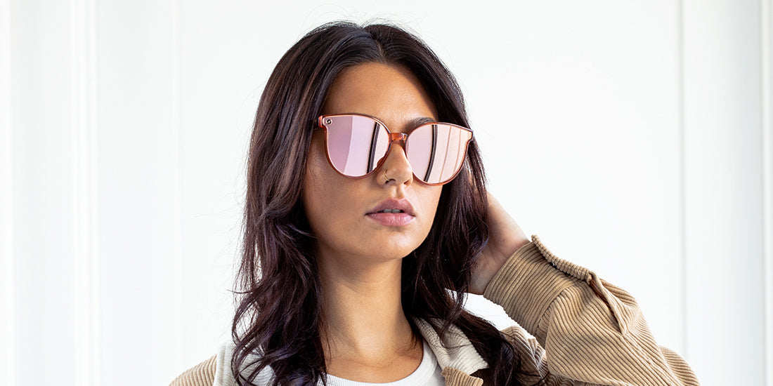 Blenders Lexico Polarized Sunglasses FlameMingo BE5403Pink