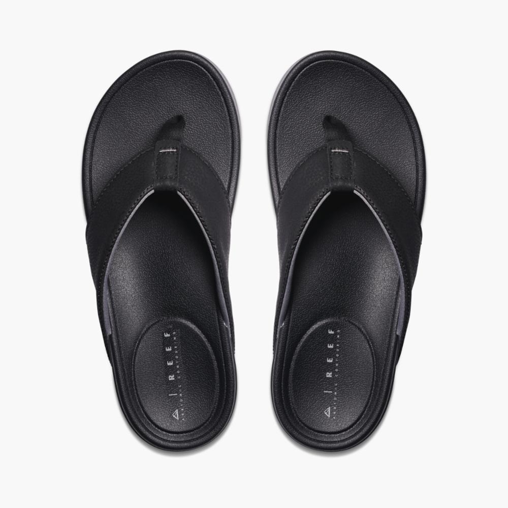 Reef Phantom Bonzer Mens Sandal Black-Gum 12