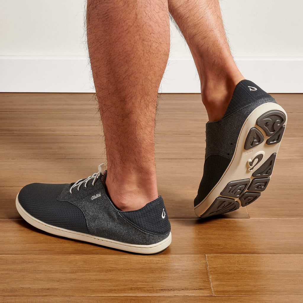 Olukai Nohea Moku Mens Shoe 6C6C-Dark Shadow-Dark Shadow 7