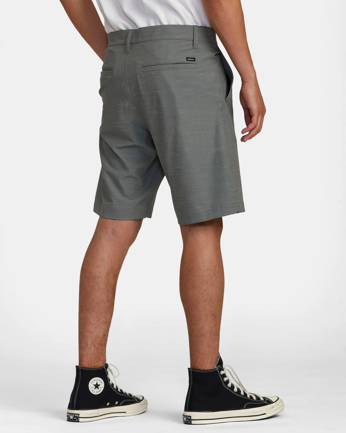 RVCA Balance Hybrid Short OLV-Olive 28