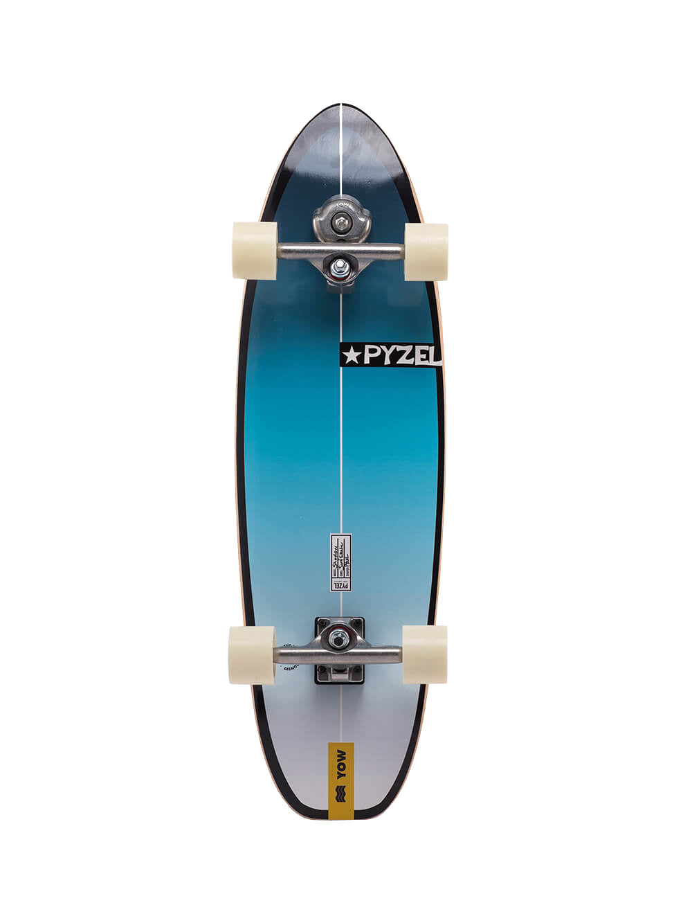 YOW Skateboards Pyzel Surfskate 33.5 Shadow