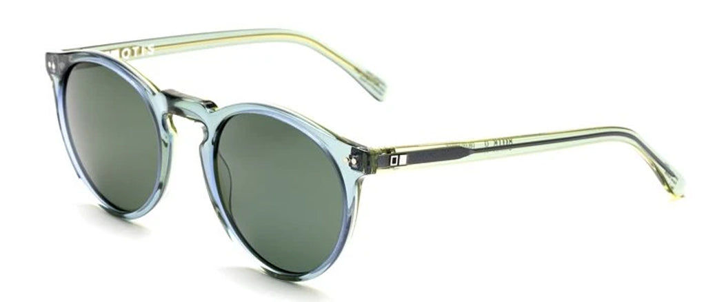 Otis Omar X Sunglasses EmeraldGreen Grey Round