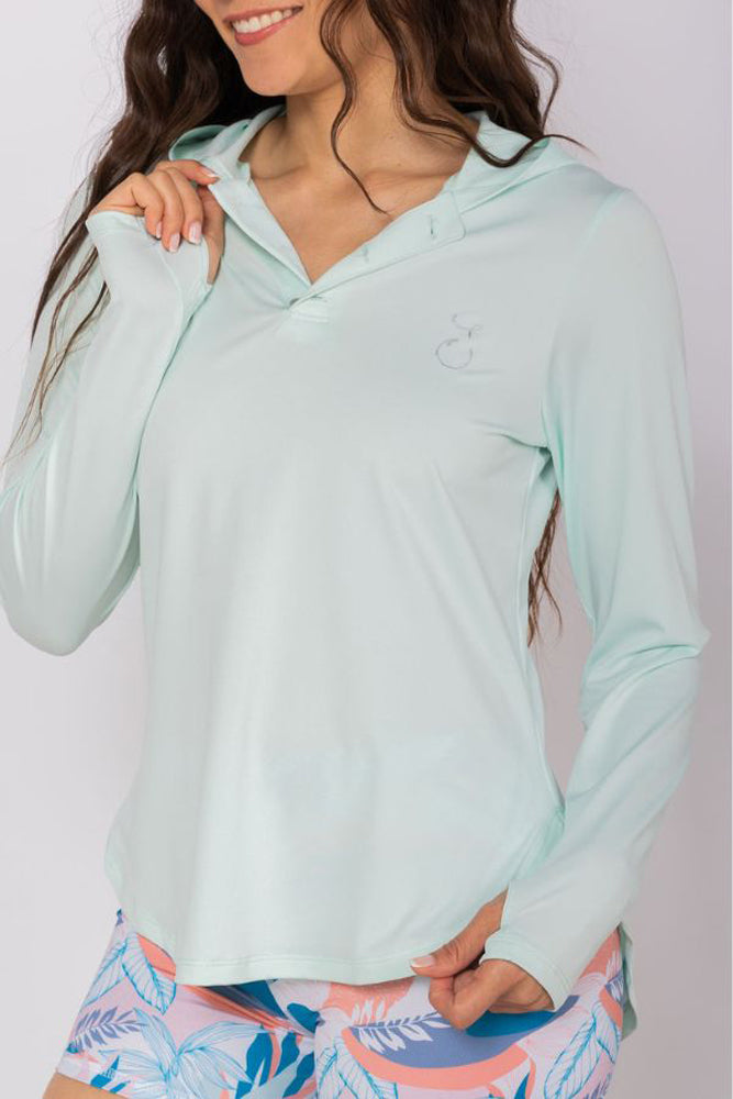Reel Skipper La Brisa Top Opal Blue L