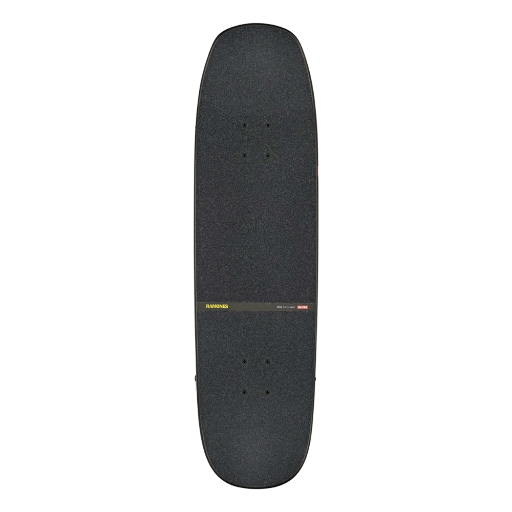 Globe Hammer Complete Skateboard Ramones/Hey Ho 8.625