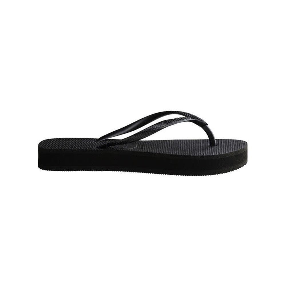 Havaianas Slim Flatform Womens Sandal 0090-Black 9